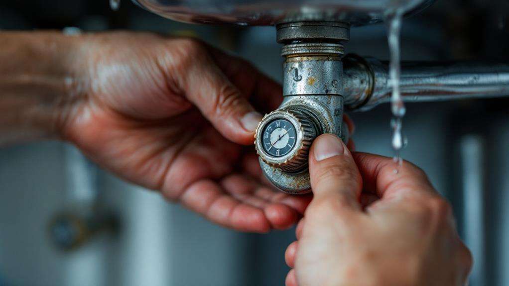 shut off water immediately
