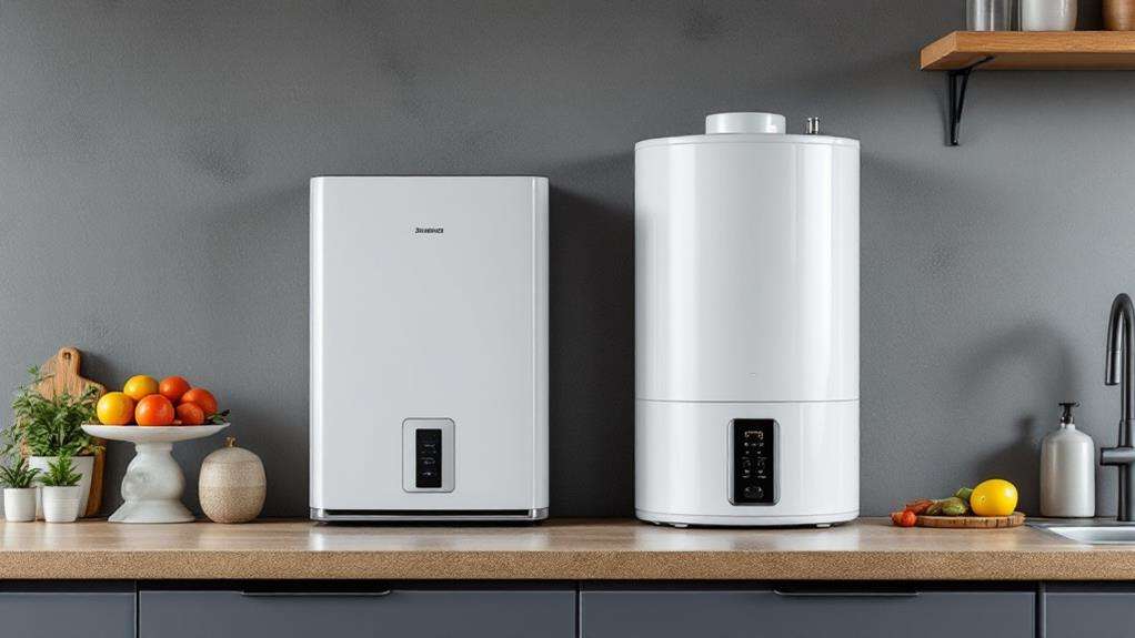efficient vs conventional water heating