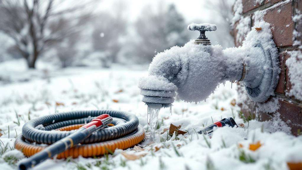 preparing outdoor pipes for winter