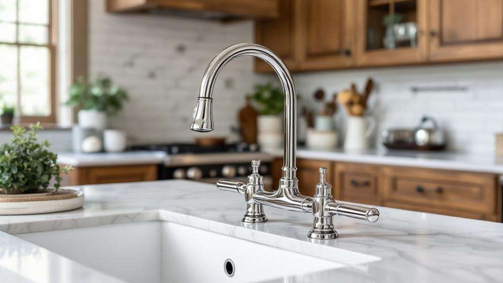 bridges connecting faucet fixtures