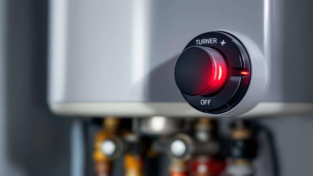 deactivating hot water generator