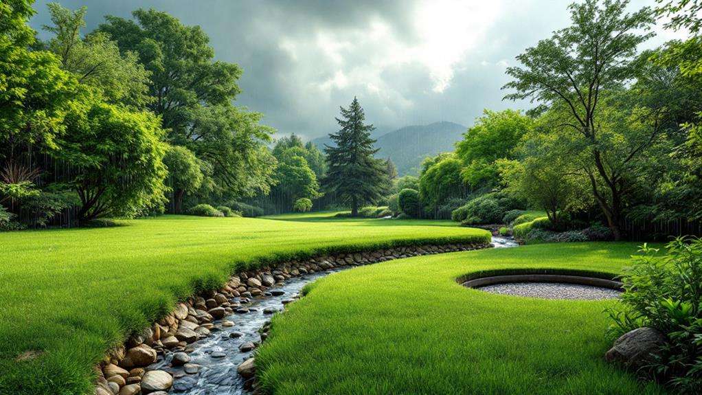 flood mitigation landscape features
