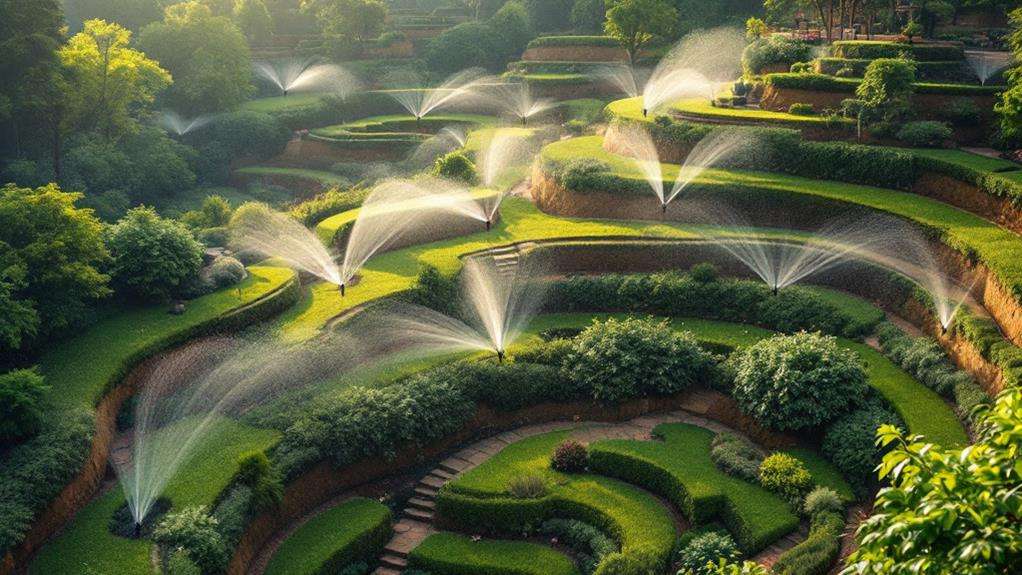 pressure management for sloped irrigation