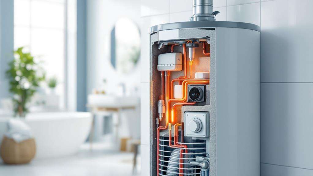 servicing electric water heater