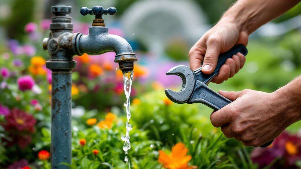repair leaks urgently