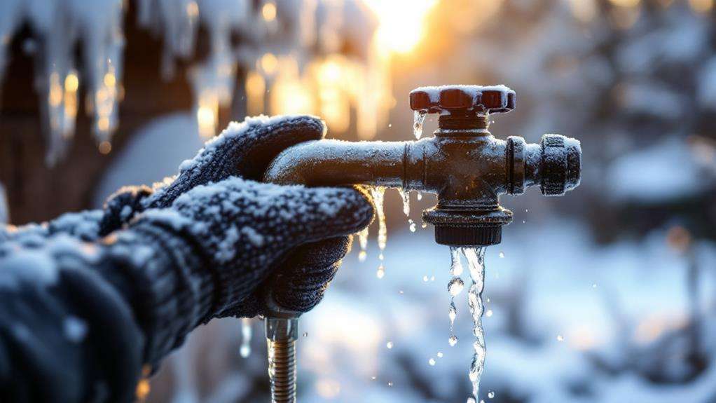 preparing pipes for winter season
