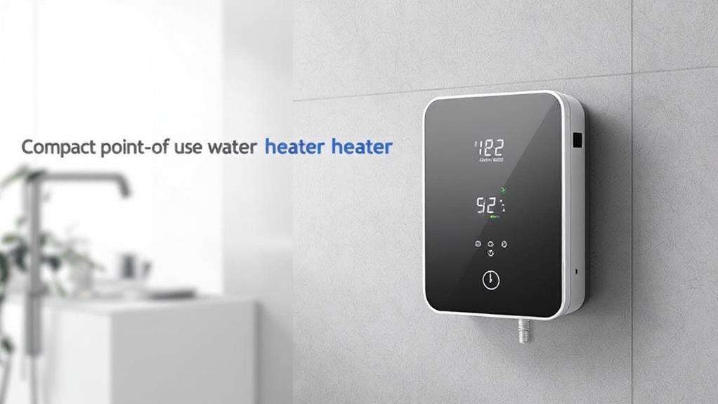 efficient customizable compact convenient water heaters