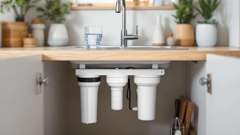 compact kitchen efficient filtration system