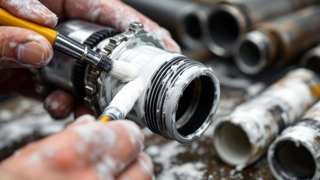 applying pipe dope proficiently