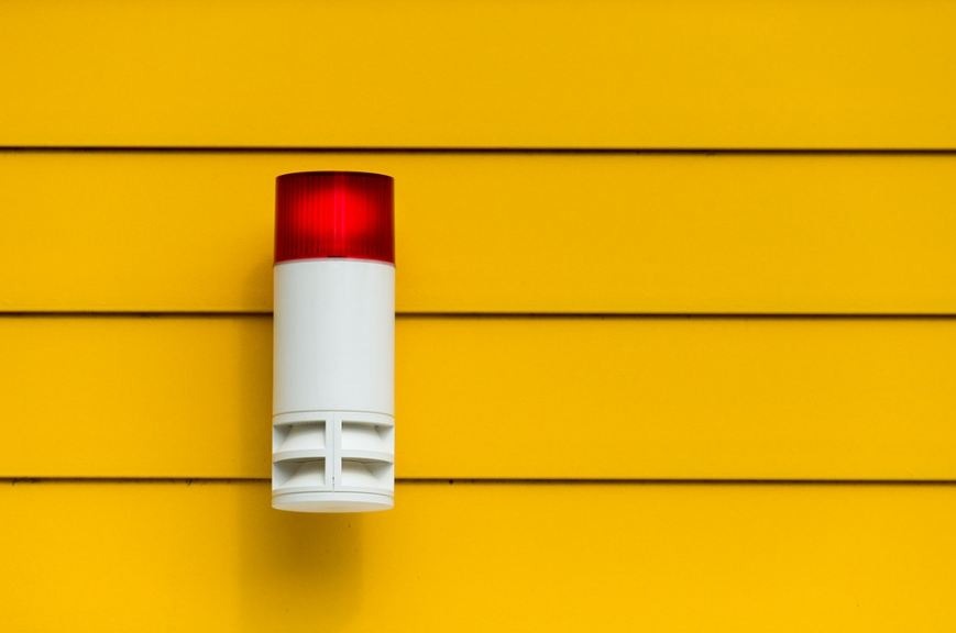 An image showing a security alarm.