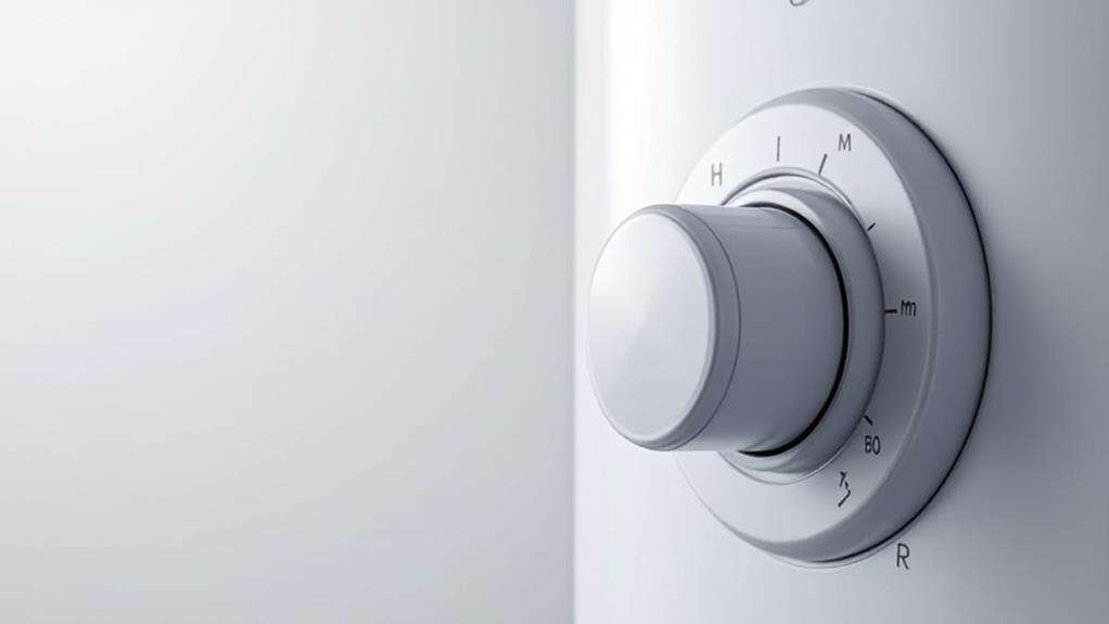 thermostat temperature adjustment process