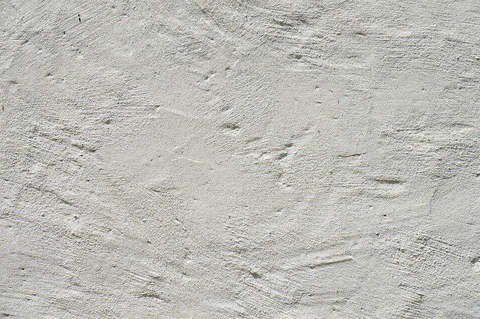white wall, rough surface