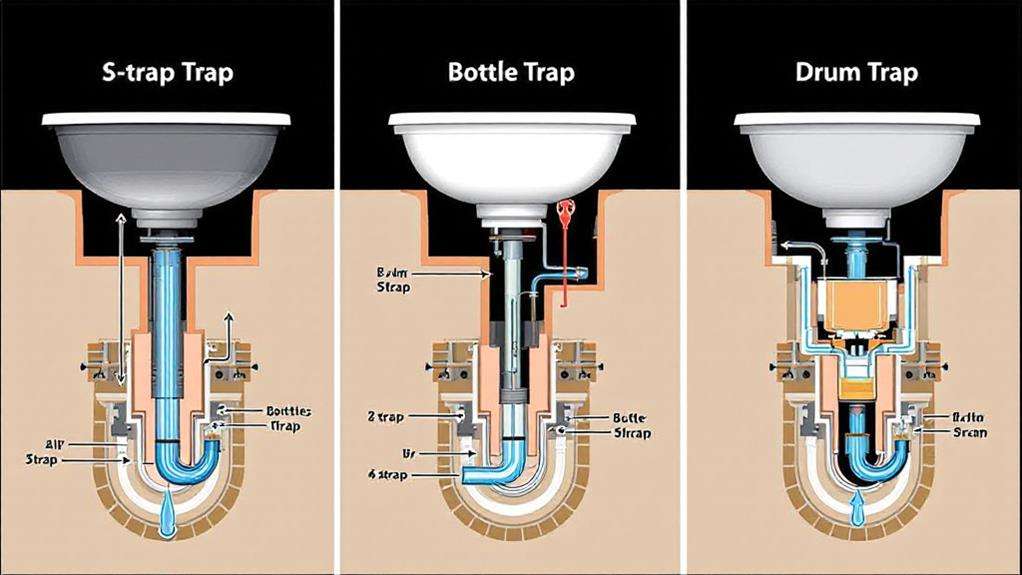 plumbing solutions without p traps