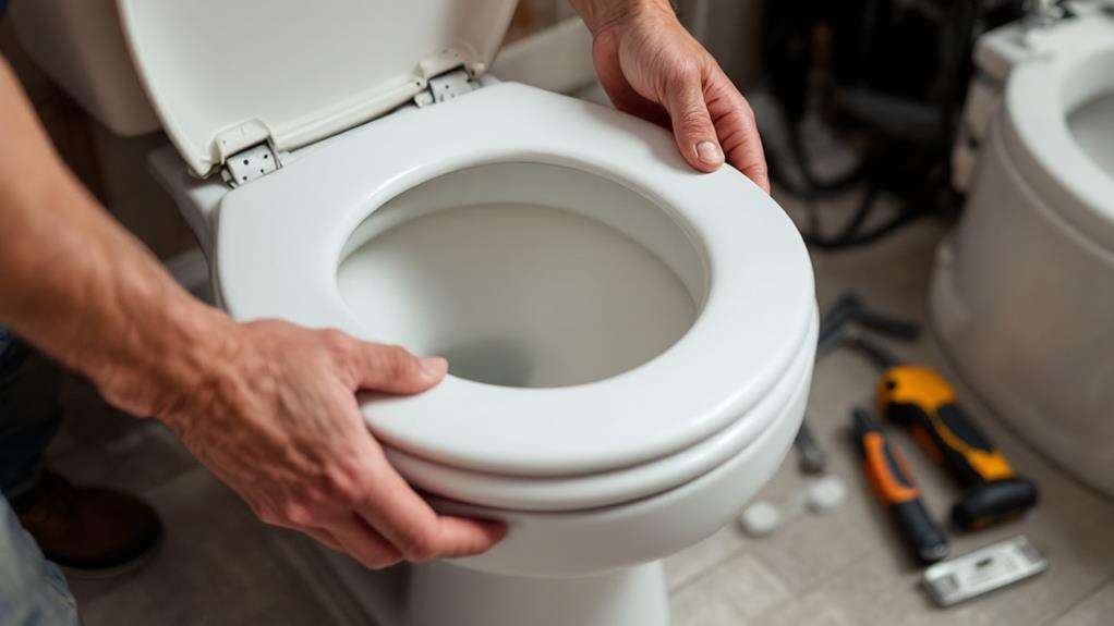 replacing the toilet wax seal
