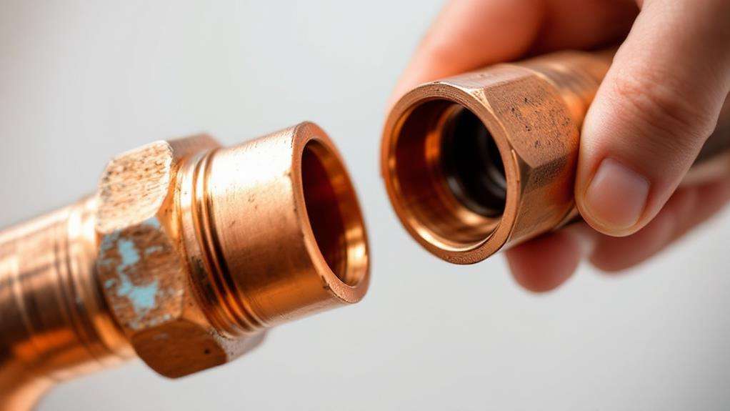 incongruent plumbing diameters
