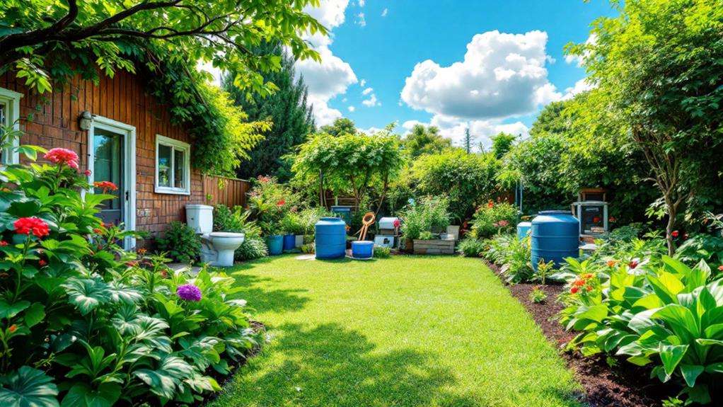 conserve water through household practices