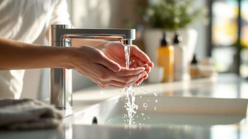 conserve water through mindful sink usage