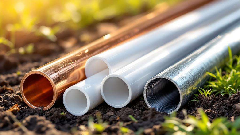 Choosing the Best Materials for Outdoor Plumbing Pipes