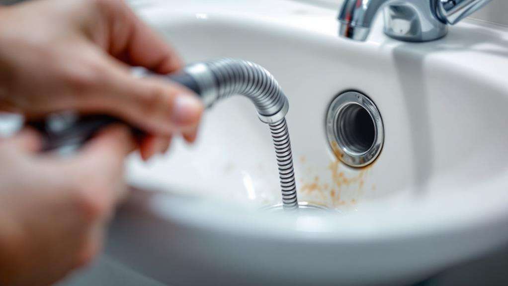unclog the drain effectively