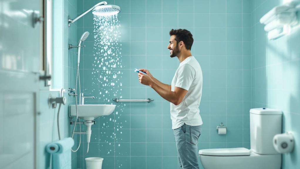 conserve grooming water consumption
