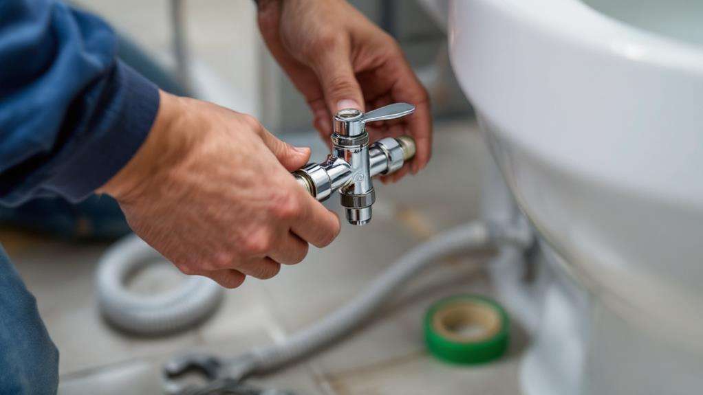 valve installation directions provided