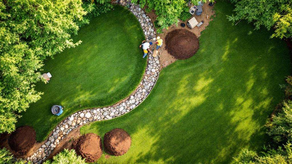 drainage system installation guidance