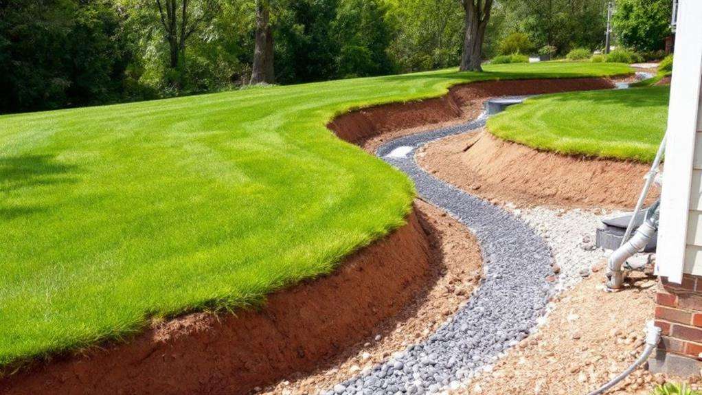How to Improve Yard Drainage With Swales and Dry Wells
