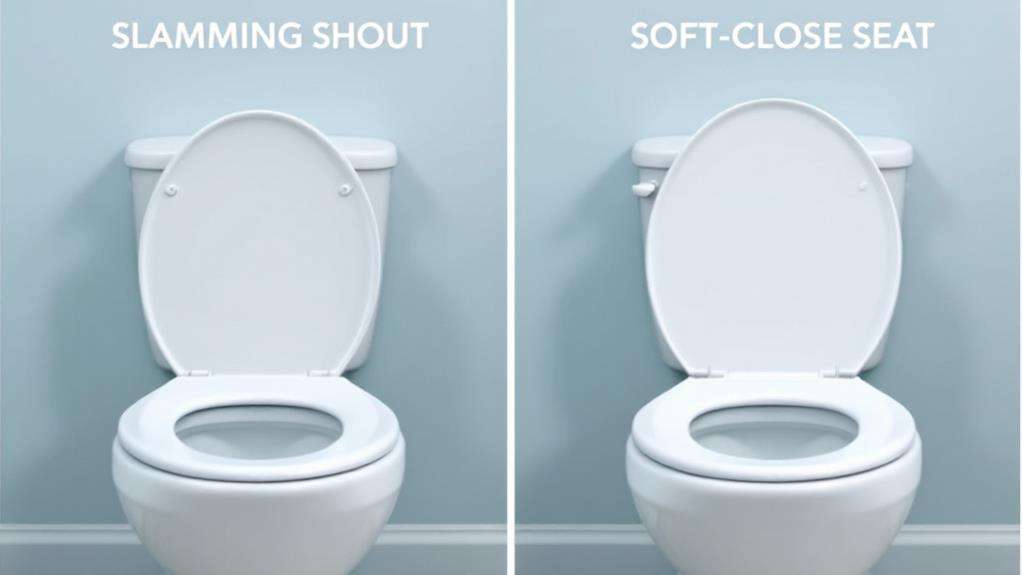 comparing soft close traditional toilet seats