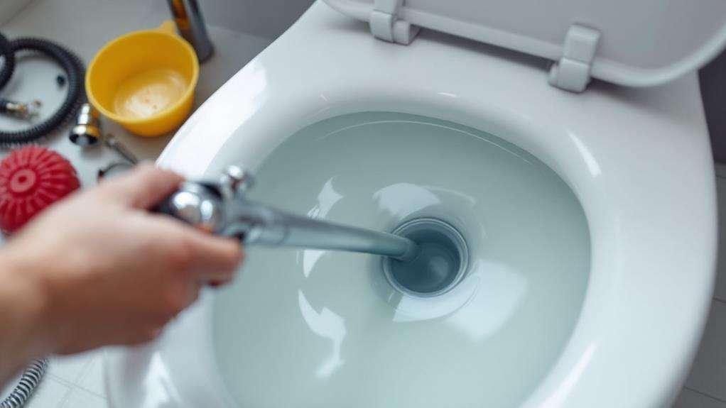 toilet gurgling prevention instructions