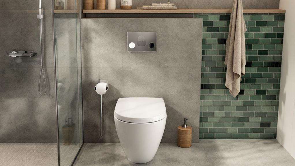eco friendly bathroom hardware installation