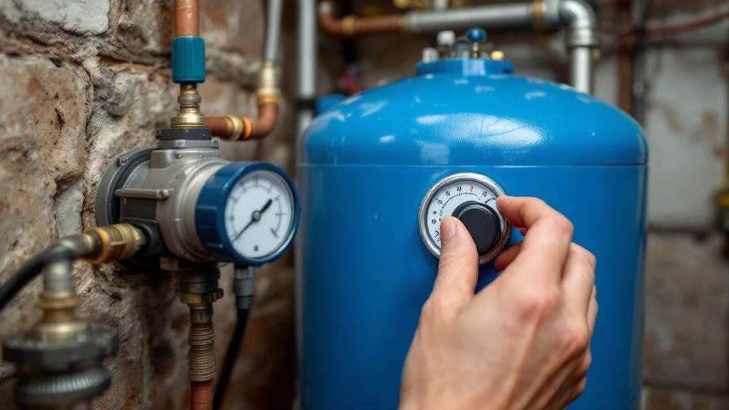 pressure tank settings adjustment required