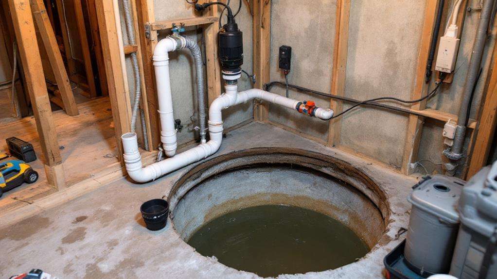 preparing the pumping equipment