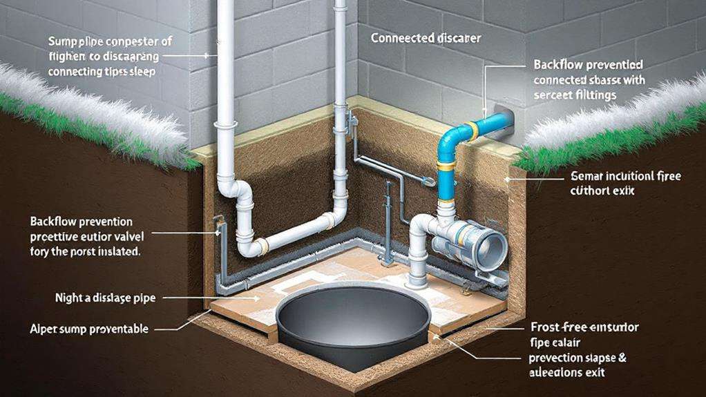 proper wastewater pipe installation