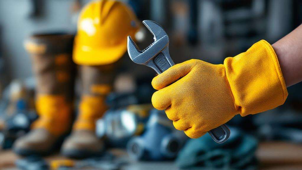 protective equipment for plumbing professionals