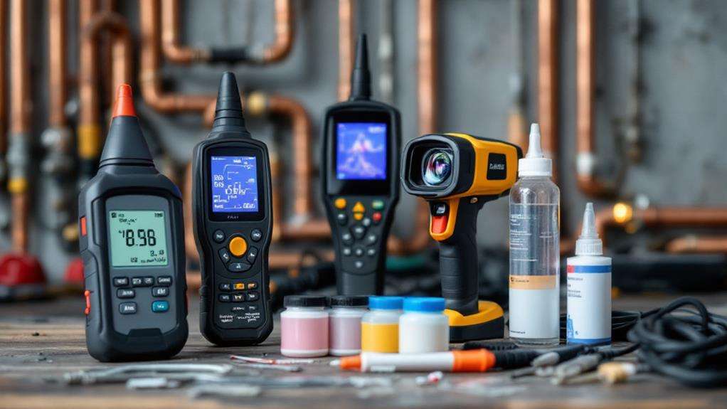 detecting leaks with tools