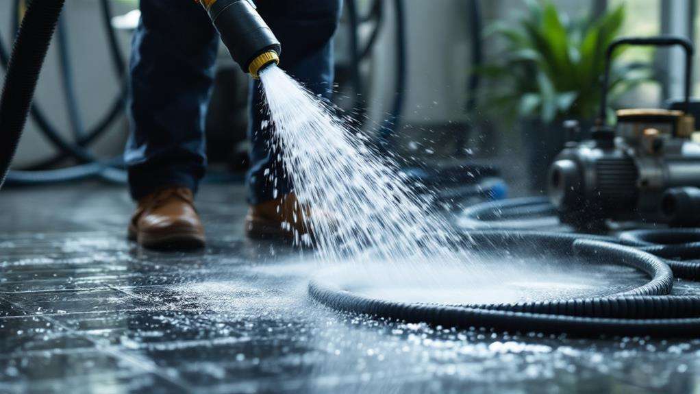 high pressure water cleaning equipment
