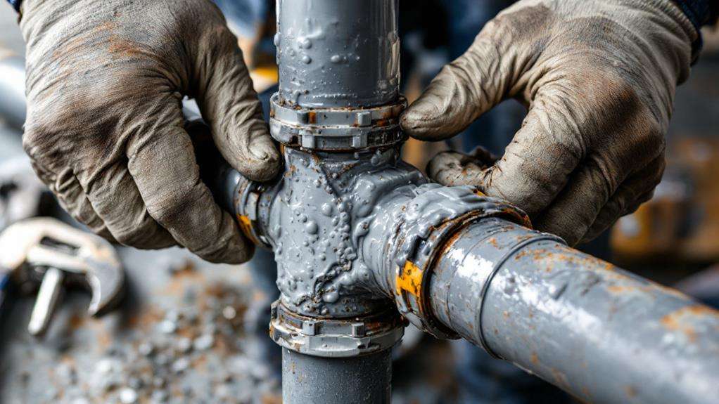 sealants for epoxy based pipe applications