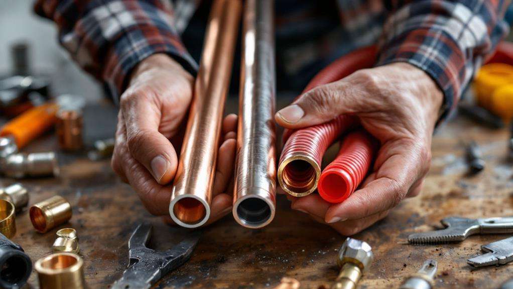 Choosing the Right Pipe Material: PVC vs. Copper vs. PEX