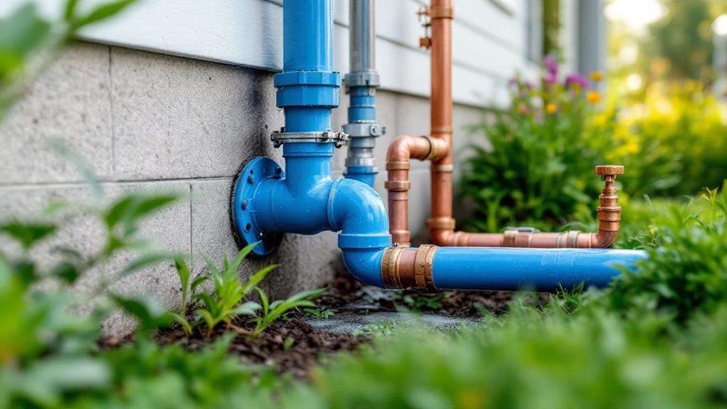 water line specifications provided
