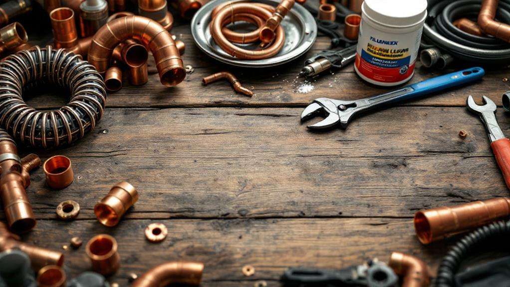 necessary plumbing maintenance equipment