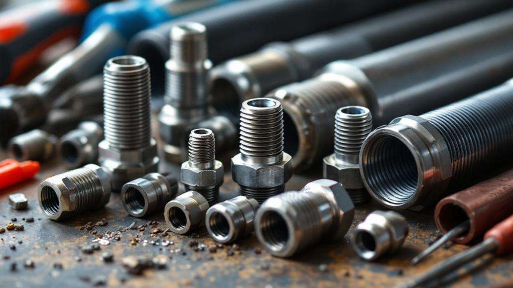 extending pipe connections involving nipples