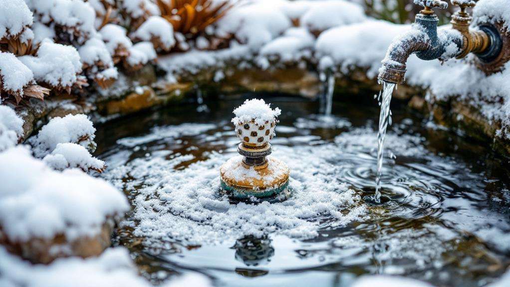 prepare pipes for winter hibernation